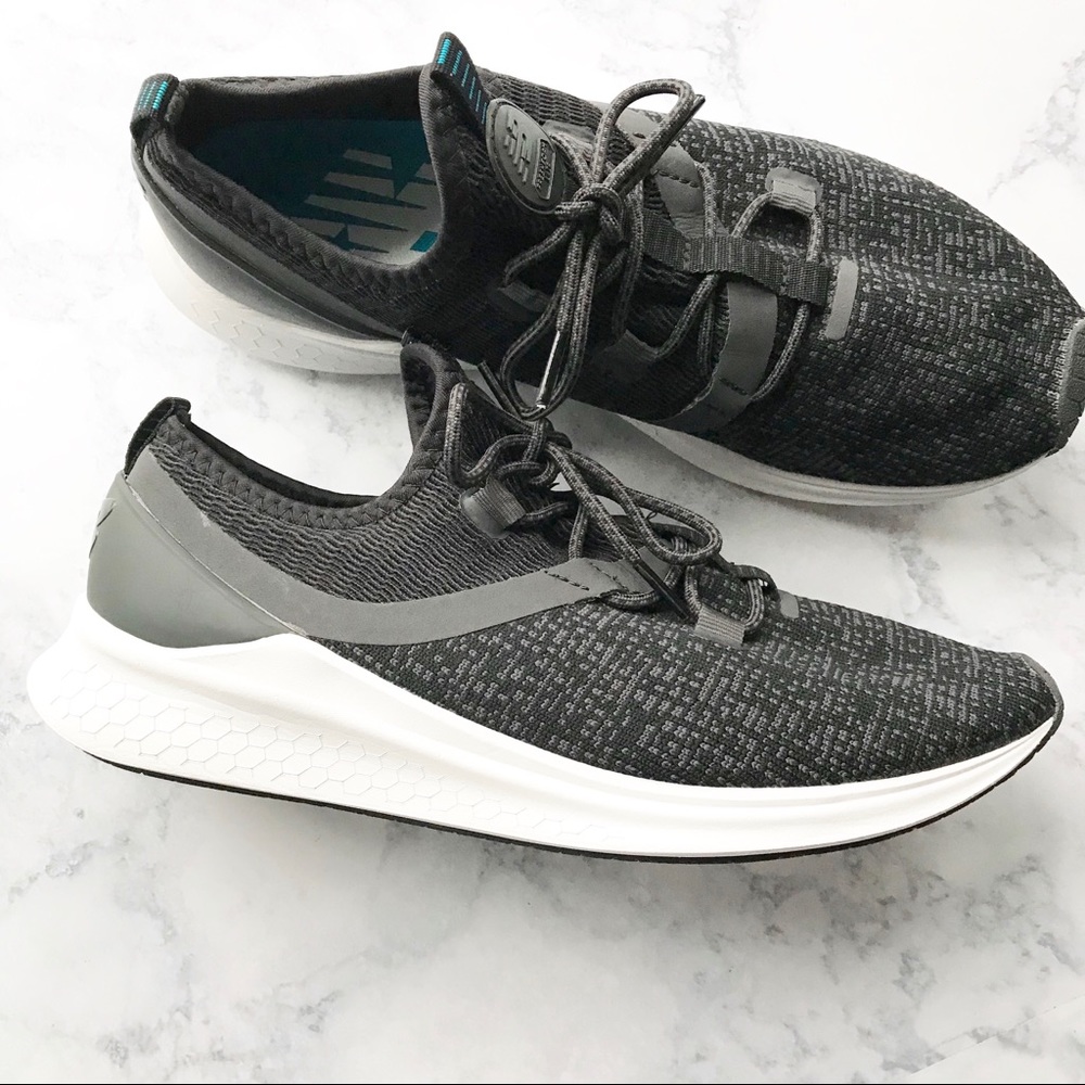 New Balance Men’s Fresh Foam Lazr Gray black 9